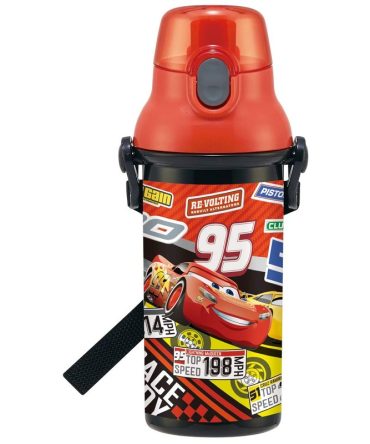 Skater Disney Cars 21 Water Bottle Kids 480ml Ag+ Antibacterial Made in Japan