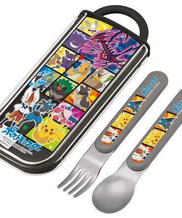Skater Pokemon 21 Pocket Monster Kids Spoon and Fork Set 13cm Made in Japan CC2