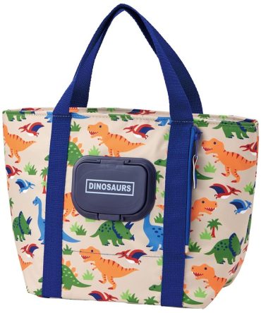 Skater Denosaurus Cooler Bag with Wet Tissue Pocket – Kclbp1-A Model