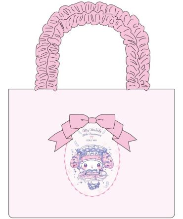 50th Anniversary DOLLY MIX Frilly Square Handbag – Light Pink