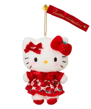 Sanrio Hello Kitty Mascot Holder for Ages 6+ Polyester Nylon Strap Toy