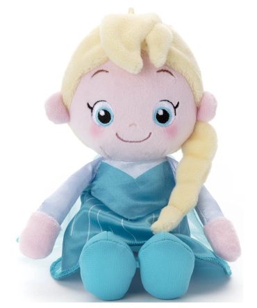 Takaratomy Arts Disney Elsa Washable Plush Bean 18cm Collectible Toy
