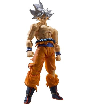 Bandai SHFiguarts Dragon Ball Son Goku Ultra Instinct Movable Figure 140mm