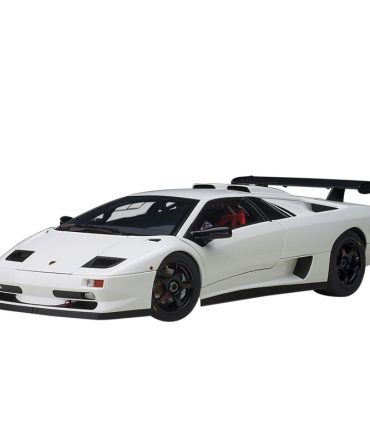 Autoart 1:18 Lamborghini Diablo SV-R Model Car Impact White Detailed Replica
