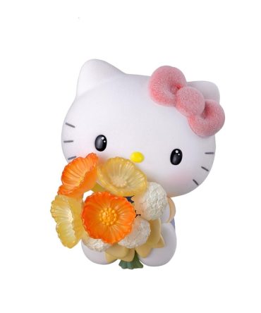 Rowtashii Noise Mofamofy Sanrio Hello Kitty 90mm PVC Figure Collectible