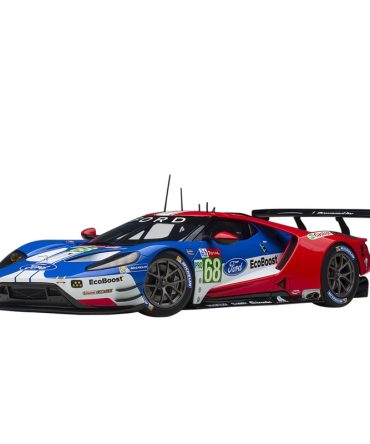Autoart 1/18 Ford GT 2019 #68 Le Mans Pro Class Blue White Red Model 81912