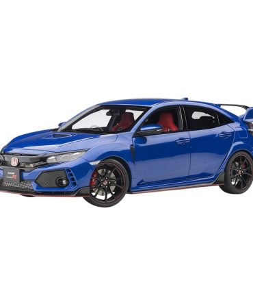 Autoart 1/18 Honda Civic Type R FK8 2017 Brilliant Blue Metallic Model