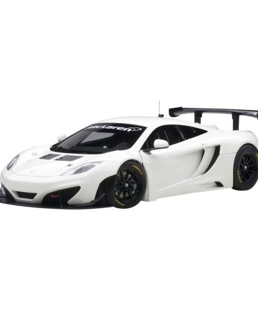 Autoart 1/18 McLaren MP4-12C GT3 White Diecast Model Car