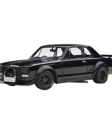 Autoart 1/18 Nissan Skyline GT-R 1972 Racing Black Finished Diecast Model