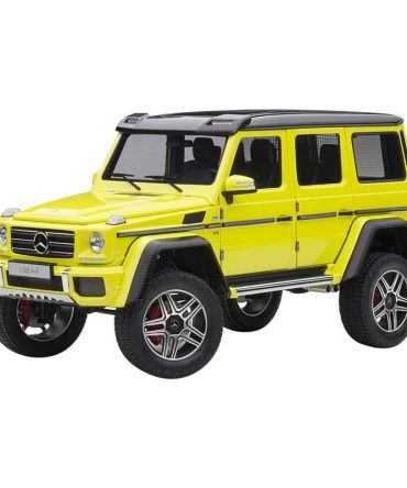 Autoart 1/18 Scale Mercedes-Benz G500 4X4 Squared Yellow Model Car