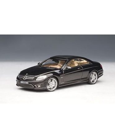 Autoart 1/43 Mercedes Benz Cl63 AMG Black Diecast Model Replica