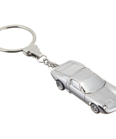 Autoart 1/87 Scale Lamborghini Miura Keychain Aluminum Finished Product