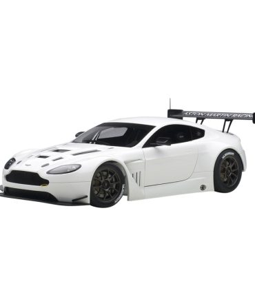 Autoart 1/18 Aston Martin V12 Vantage GT3 2013 White Model Car