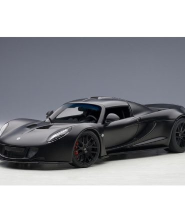 Autoart 75401 1/18 Hennessey Venom GT Spyder Matte Carbon Black Model