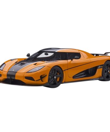 Autoart 1:18 Koenigsegg Agera Rs Model Orange Carbon Black Finish 79023