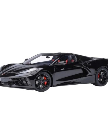 Autoart Chevrolet Corvette C8 Stingray Z51 1/18 Black Diecast Model
