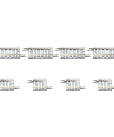 Tomytec Tomix N Gauge Model Railroad Fractional Pc Rail Set 8 Pieces 1098