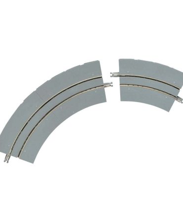 Tomytec Tomix N Gauge Tram Mini Curved Rail Set 3060 2 Each