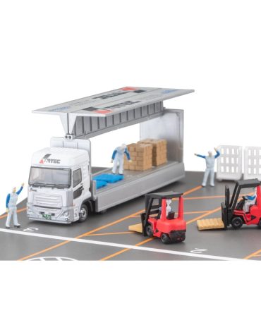 Tomytec Truck Collection Logistics Site Wing Van Set G Vantech