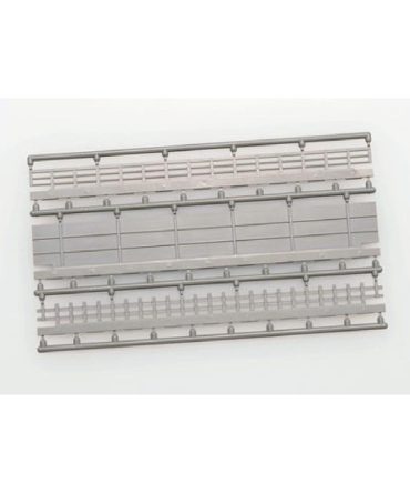 Tomytec Tomix N Gauge Wide Rail Wall C280 Inside 3 Types X8 Sheets 3081 Model Supplies