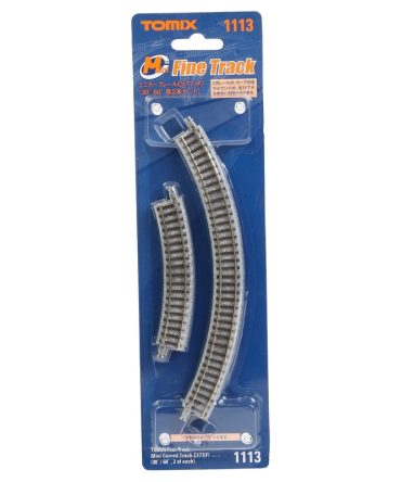 Tomytec Tomix N Gauge Mini Curved Rail C177 F 3060 2-Pack 1113 Model Supplies
