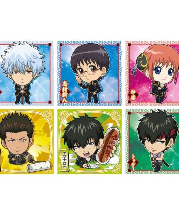 Bandai Gintama Seal Wafer Pack: 20-Piece Candy Wafer Set