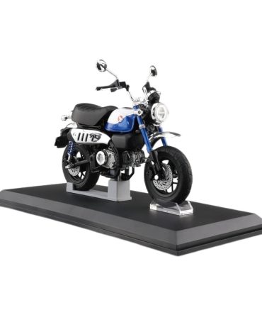 Aoshima 1/12 Honda Monkey125 2022 Pearl Blue Model Kit