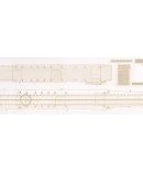 Aoshima 1/700 Waterline No.438 Japanese Navy Destroyer Fuyutsuki Model