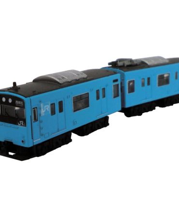 Bandai Spirits B-Train Shorty Jr West Japan 201 Series Blue 2-Car Set Model Kit