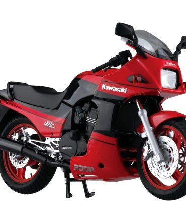 Aoshima 1/12 Kawasaki Gpz900R Ninja 1990 Model with Custom Parts