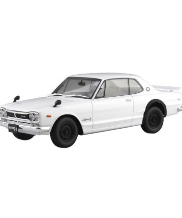 Aoshima 1/24 Rakupla Snap Car 1971 Skyline GT-R Model
