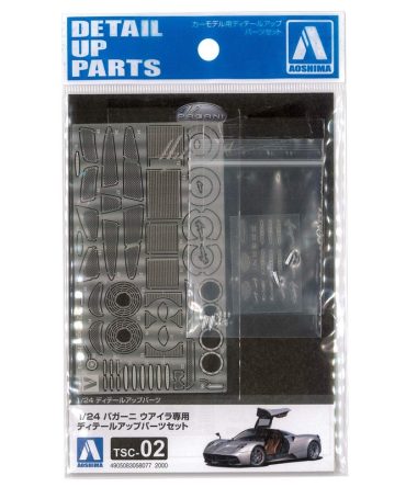 Aoshima 1/24 Supercar Pagani Huayra Detail Parts