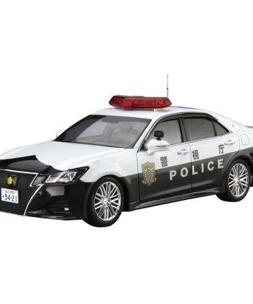 Aoshima 1/24 Toyota Crown Patrol Car Model ’16