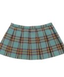 Azone 1/3 Scale Azo2 Blue Checker Pleated Skirt Doll Accessory