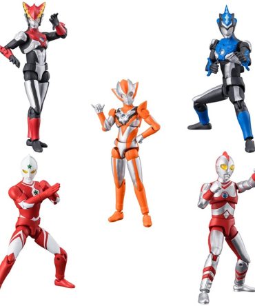 Bandai Chodou Alpha Ultraman Set 12 Figures with Candy and Gum