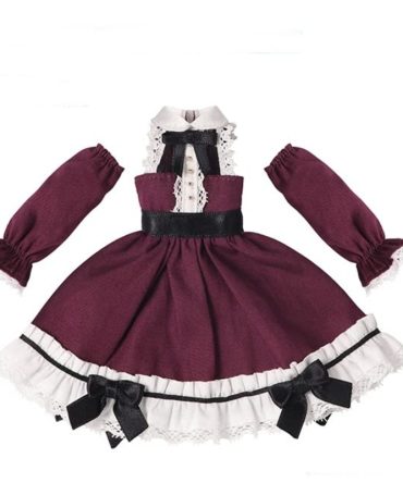 Azone 1/6 Pure Neemo Wear Rosalind Dress Set Raspberry Doll Accessory