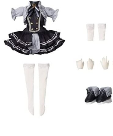 Azone 1/12 Assault Lily Yuyu Shirai Costume Set Doll Accessory