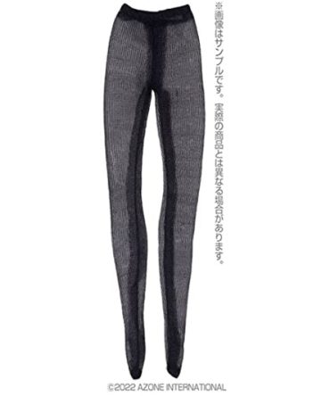 Azone 1/6 Pure Neemo Black Stocking Doll Accessory – Pns2 Wear