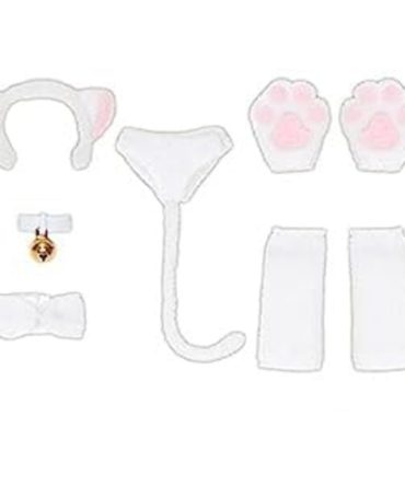 Azone Picco Neemo 1/12 Cat Girl Doll Outfit White Accessory Set