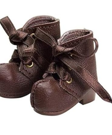 Azone Picco Neemo 1/12 Lil’Fairy Ribbon Boots Brown Doll Accessory