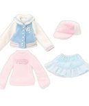 Azone Pure Neemo 1/6 Graphic T-Shirt White Green Doll Accessory