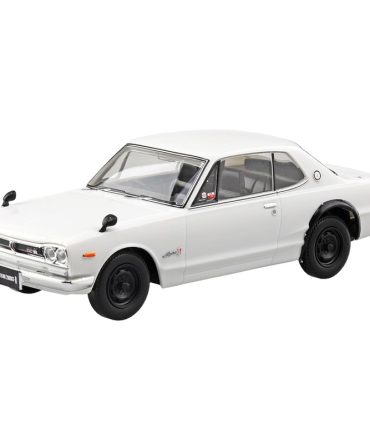 Aoshima 1/32 Nissan C10 Skyline 2000Gt-R White Plastic Model Kit