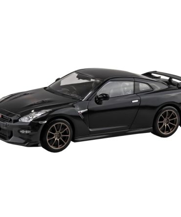 Aoshima 1/32 Rakupla Snap Kit Nissan GT-R 2024 Model Black Pearl