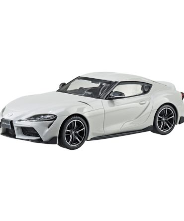 Aoshima 1/32 Rakupla Snap Kit Toyota Gr Supra 2019 White Model