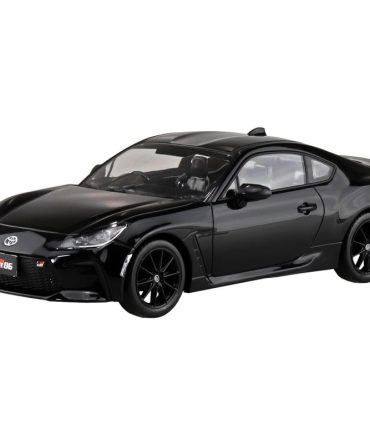 Aoshima 1/32 Rakupla Toyota Gr86 2021 Black Model Kit Pre-Colored