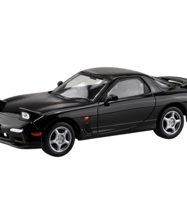 Aoshima Rakupla 1/32 RX-7 Black Pre-Colored Model Kit Snap-Fit