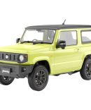 Aoshima Rakupla Snap Kit 05 Subaru Sambar Truck Model Frost White