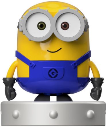 Aoshima Rakupla Tokotoko Mi-01 Minions Bob Figurine Collectible Toy
