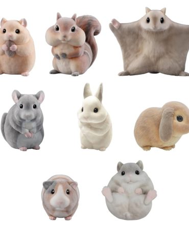 Bandai Mofumofu Tenori Friends 2 Small Animals Plush Toy Collection