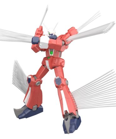 Aoshima Acks Space Runaway Ideon Di-02 1/450 Anime Color Model Kit